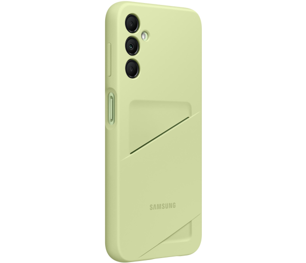 Samsung Card Slot Case do Galaxy A14 limonkowe - 1127970 - zdjęcie 4